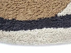 Kerek szőnyeg - Mantona Natural Cotton Shaggy (többszínű)
