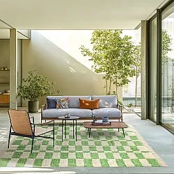 Shaggy szőnyeg - Maranello Natural Cotton Shaggy (zöld)