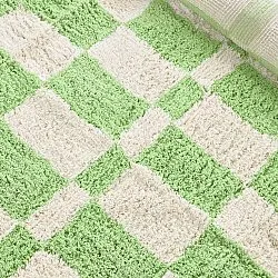 Shaggy szőnyeg - Maranello Natural Cotton Shaggy (zöld)