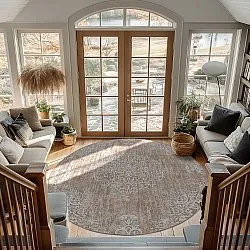 Kerek szőnyeg - Milazzo (bezs)