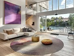 Kerek szőnyeg - Mogoro (többszínű)