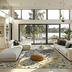 Wilton szőnyeg - Mojácar (sárga)