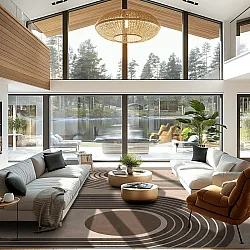 Wilton szőnyeg - Moudania (barna/fekete)