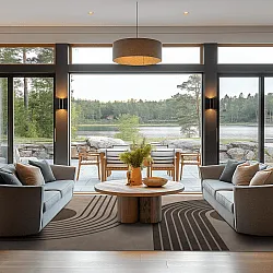 Wilton szőnyeg - Moudania (barna/fekete)