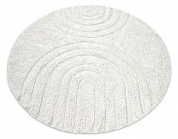 Kerek szőnyeg - Navarra Natural Cotton Shaggy (fehér)