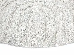 Kerek szőnyeg - Navarra Natural Cotton Shaggy (fehér)