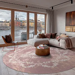 Kerek szőnyeg - Nefta (rózsaszín)