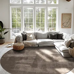 Kerek szőnyeg - Olmedo (szürke/bezs)