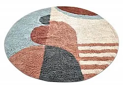 Kerek szőnyeg - Osmery Natural Cotton Shaggy (többszínű)