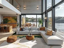 Wilton szőnyeg - Padova (zöld/fehér/arany)