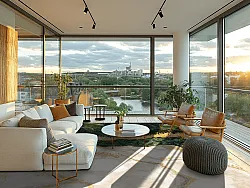 Wilton szőnyeg - Padova (zöld/fehér/arany)