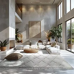 Shaggy szőnyeg - Pamplona Natural Cotton Shaggy (offwhite)