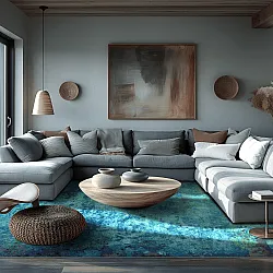 Wilton szőnyeg - Pardos (kék)