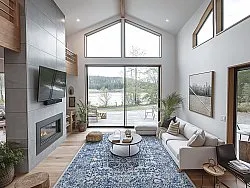 Wilton szőnyeg - Perouges (kék)