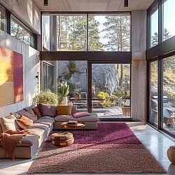 Shaggy szőnyeg - Pione Natural Cotton Shaggy (rózsaszín)