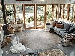 Kerek szőnyeg - Riano (szürke)