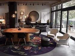 Kerek szőnyeg - Rich Flowers (többszínű)