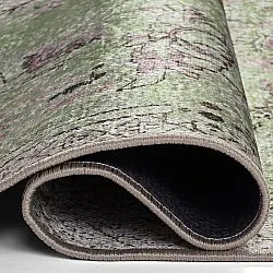 Wilton szőnyeg - rózsaszínlie (zöld)