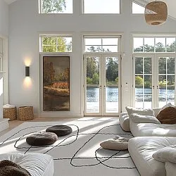 Wilton szőnyeg - Rosetta (szürke)