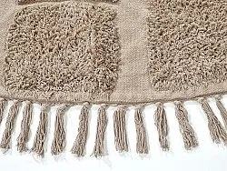 Kerek szőnyeg - Salem Natural Cotton Shaggy (tópszín)
