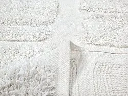 Kerek szőnyeg - Salem Natural Cotton Shaggy (offwhite)