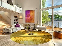 Kerek szőnyeg - Salitto (arany)