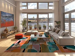 Wilton szőnyeg - Salome (narancs/multi)