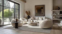 Wilton szőnyeg - Santi (bezs/fehér)