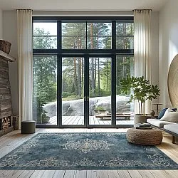 Wilton szőnyeg - Santi (kék/bezs)