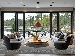 Wilton szőnyeg - Santi (szürke/fehér)