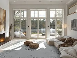 Wilton szőnyeg - Santi (fehér/szürke)