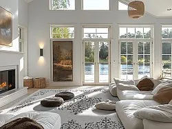 Wilton szőnyeg - Santi (fehér/fekete)