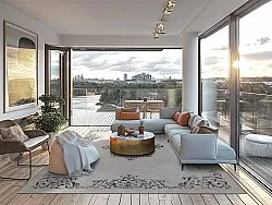 Wilton szőnyeg - Santi (fehér/fekete)