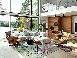 Wilton szőnyeg - Satriano Blur (szürke/többszínű)