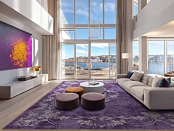 Wilton szőnyeg - Taknis (lila)