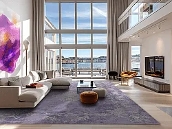 Wilton szőnyeg - Taknis (világos lila)