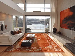 Wilton szőnyeg - Taknis (terracotta)