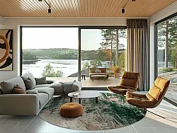 Kerek szőnyeg - Tamalous (bezs/zöld)