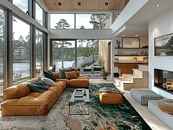 Wilton szőnyeg - Tamalous (bezs/zöld)