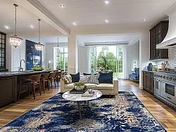 Wilton szőnyeg - Temima (kék)