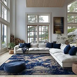 Wilton szőnyeg - Temima (kék)