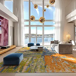 Wilton szőnyeg - Tizzano (narancssárga/többszínű)