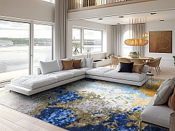 Wilton szőnyeg - Travale (kék/sárga/többszínű)