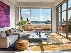 Wilton szőnyeg - Travale (szürke/kék/többszínű)