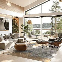 Wilton szőnyeg - Travale (szürke/többszínű)