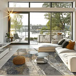 Wilton szőnyeg - Travale (szürke/többszínű)