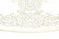 Kerek szőnyeg - Valenza (fehér/bézs)