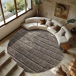 Kerek szőnyeg - Willow Natural Cotton Shaggy (taupe)