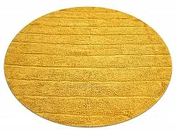 Kerek szőnyeg - Willow Natural Cotton Shaggy (sárga)