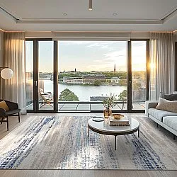 Wilton szőnyeg - Yafran (kék)